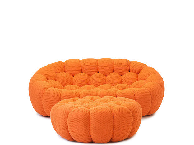 Duo, pack canapé 2 places et pouf bubble