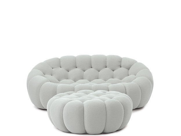 Duo, pack canapé 2 places et pouf bubble