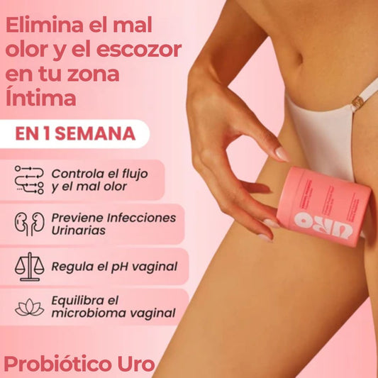 Dile adiós a las molestias íntimas con Probiótico URO® en solo 7 días - Vellora Style
